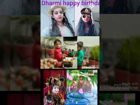 Dharmi happy birthday