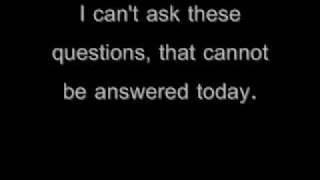 Trapt-Made of glass (lyrics) Trapt-Made of glass (lyrics)