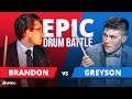 Greyson Nekrutman Vs Brandon Toews Epic Drum Battle
