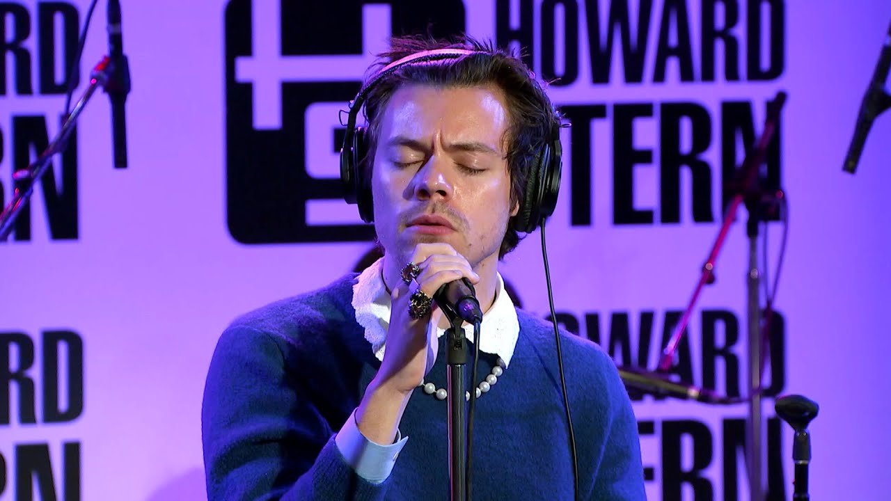 Harry Styles Covers Peter Gabrielâ€™s â€œSledgehammerâ€ Live on the Howard Stern Show - YouTube