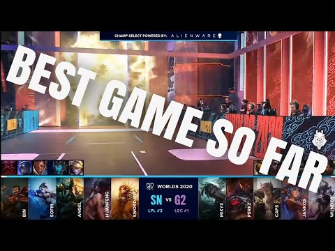 SN vs G2 highlights (BEST GAME SO FAR AT WORLDS) SUNING vs. G2
