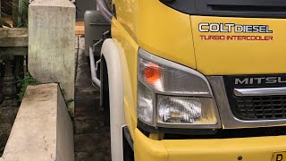 Download lagu Cara parkir truck mudah dan rapi di gang sempit mp3