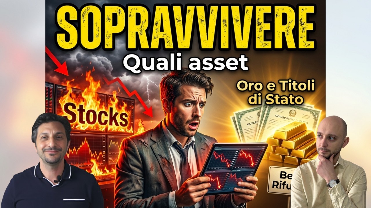 AZIONI, OBBLIGAZIONI e ORO - Se il mercato crolla, vuoi avere QUESTO @sebastiandiprimio​