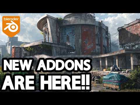 New Blender Addons Have Been Released