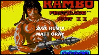 Rambo First Blood Part II C64 Loading Theme (2026 R5 Version) - Matt Gray