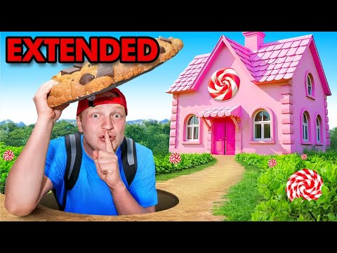 SNEAKING In OVERNIGHT Candy Store Challenge - EXTENDED