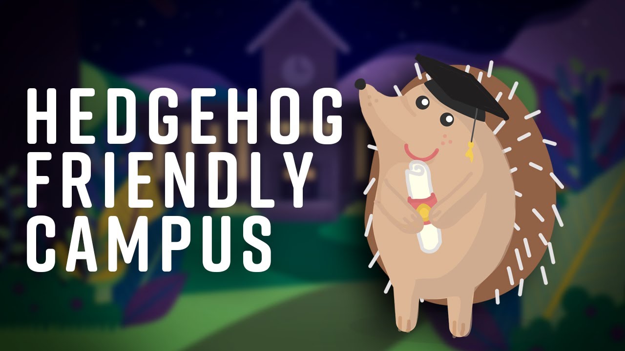 What is a Hedgehog Friendly Campus video