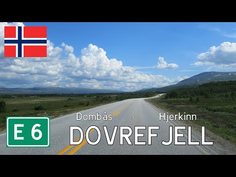 Norway: E6 Dombås - Hjerkinn (Dovrefjell)