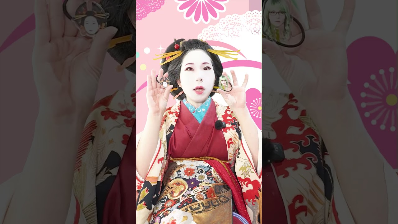 【推し活】推しのヘアゴムと自分のヘアゴムを並べる