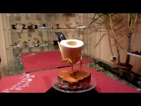 Pipa in limone half bent fatta a mano - www.paronellipipe.it