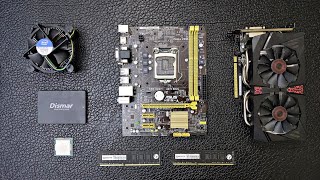 I5 4430 + GTX 960 Low Budget Gaming PC Build