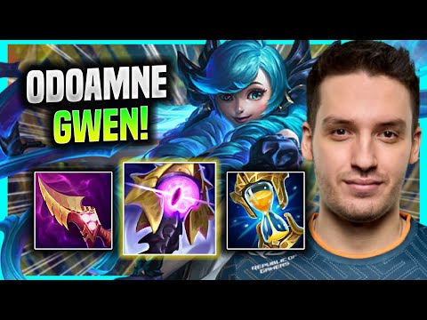 ODOAMNE IS INSANE WITH GWEN! - RGE Odoamne Plays Gwen Top vs Camille! | Season 2022