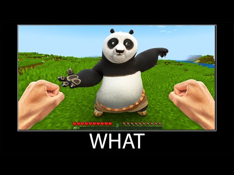 Mind-Blowing Minecraft Memes + Realistic Kung Fu Panda 4