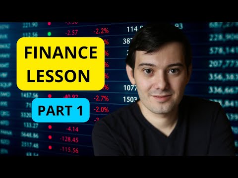 Martin Shkreli Finance & Investing Class