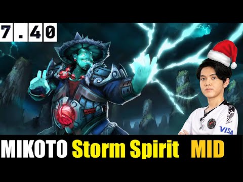 Mikoto [Storm Spirit] MID 7.40 - DOTA 2 HIGHEST MMR MATCH#dota2   #dota2gameplay
