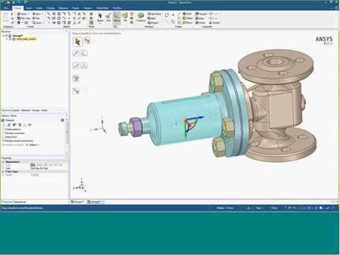 Getting Started with SpaceClaim in ANSYS 17 0 | CAE Associates | ANSYS e-Learning