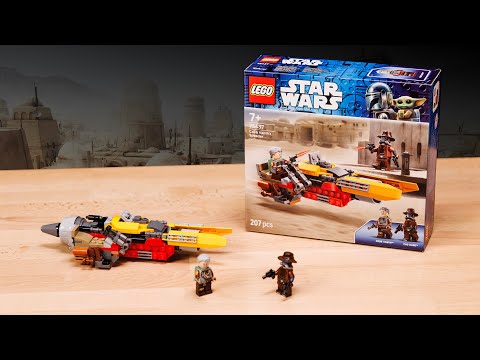 LEGO Star Wars Cobb Vanth's Speeder REVIEW | Set 75437