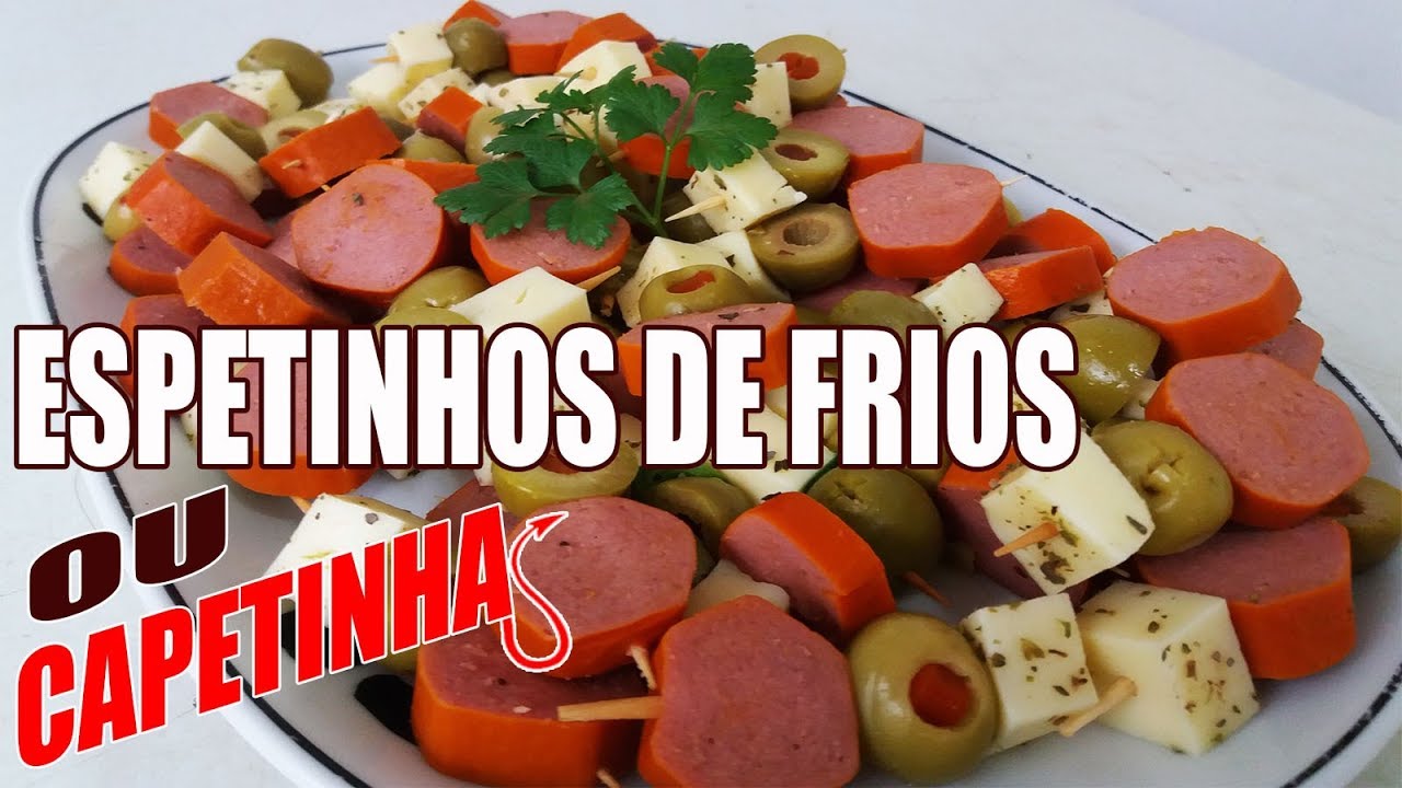 Watch Now ESPETINHOS DE FRIOS OU CAPETINHA RECEITAS DA ROSA ESPETINHOS DE FRIOS OU CAPETINHA RECEITAS DA ROSA