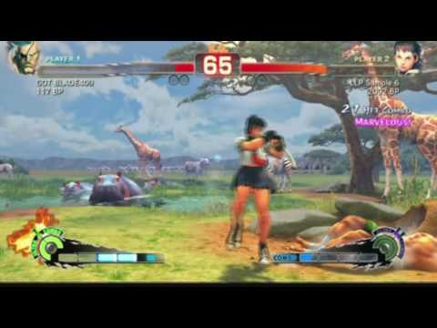 SSF4 Sagat Vs Sakura (Ranked Match)