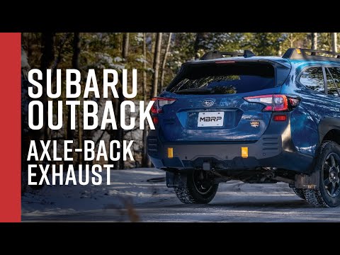 2020+ SUBARU OUTBACK XT/WILDERNESS // MBRP 2.5" Axle-Back, Dual Rear Exit Exhaust