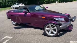 1997 Plymouth Prowler with Trailer Walk Around
