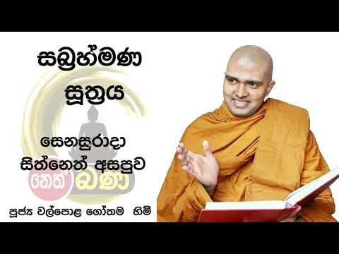 2021/10/30  7.00PM Walpola Gothama TherWalpola Gothama Thero - සිත් නෙත් අසපුව