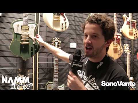 Présentation des nouveautés D'Angelico au NAMM18 - SonoVente.com ENG