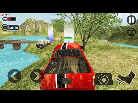 OffRoad 4x4 Jeep Hill Driving - Red SUV Pickup - Android gameplay FHD #2
