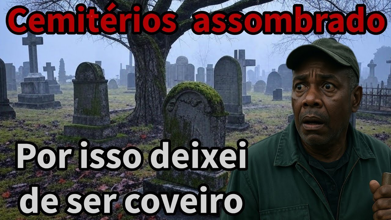 Cemitério antigo um relato de um homem que largou de ser coveiro após te visto ...