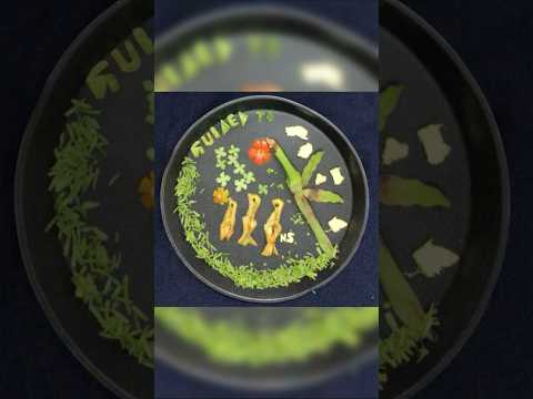 Guided! Through veggie peels! #kitchen #guide #teacher #parenting #food #art #sustainable #unique