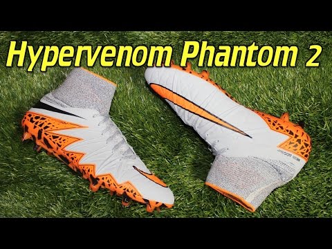 Nike Hypervenom Phantom 2 Wolf Grey/Total Orange - Review + On Feet