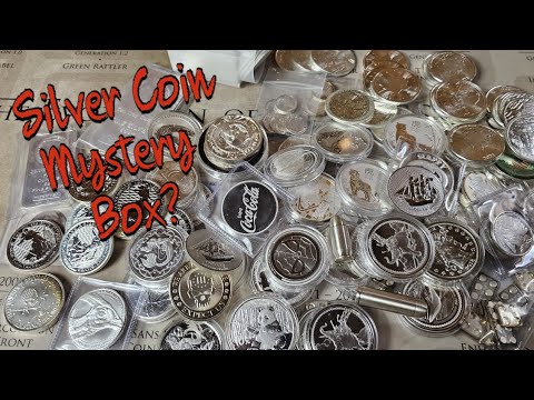 Buying Silver At all Time Highs! Silver Coin Silver Stacking Mystery Box from Local Coin Shop!