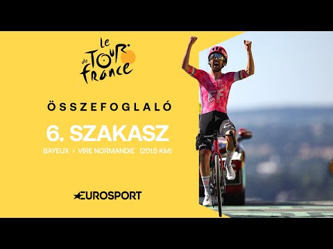 Tour de France 2025 | 6. szakasz | Összefoglaló | Bayeux - Vire Normandie