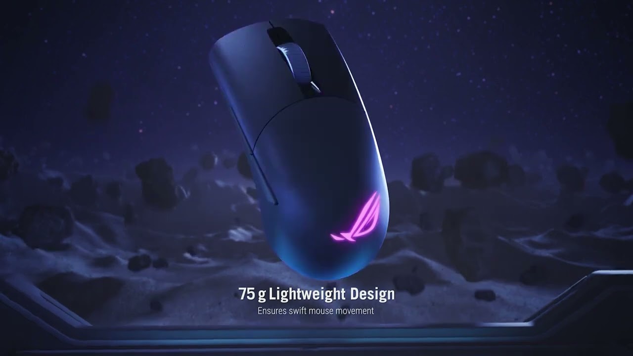 Миша ігрова ASUS ROG Keris WL Aimpoint (Black) 90MP02V0-BMUA00 video preview
