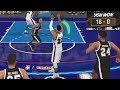 NBA 2K18 My Career - Splashing 4 Pointers! PS4 Pro 4K Gameplay