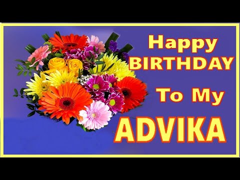 Happy Birthday ADVIKA