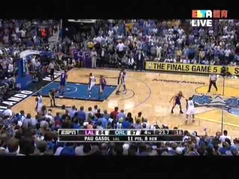 Pau Gasol vs Magic NBA Finals G4(11-6-2009)