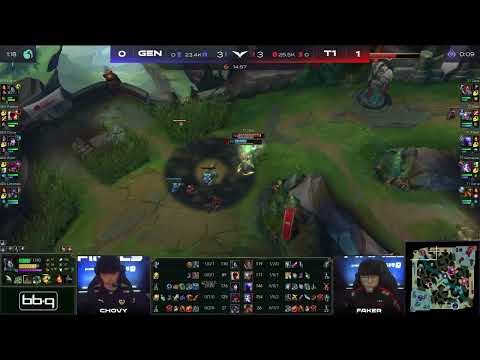 Zeus 1vs1 solo kill Doran | T1 vs GEN