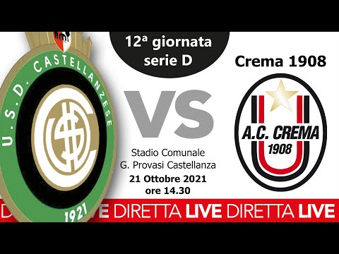 LIVE | Castellanzese - Crema 1908 | Dodicesima Giornata