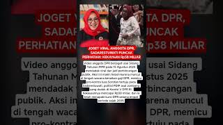 Download lagu JOGET VIRAL ANGGOTA DPR, SADARESTUWATI PUNCAK PERHATIAN: KEKAYAAN Rp38 MILIAR mp3 Download lagu JOGET VIRAL ANGGOTA DPR, SADARESTUWATI PUNCAK PERHATIAN: KEKAYAAN Rp38 MILIAR mp3