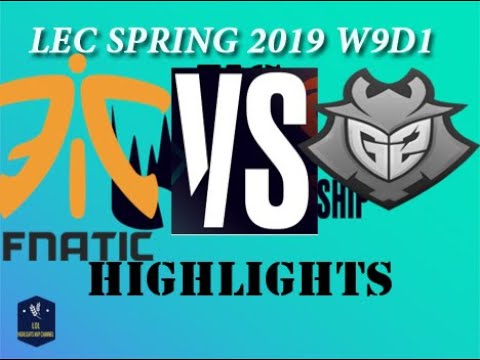 FNC vs  G2 Highlights W9D1 LEC S2019 | Best Game Ever  Rekkles (Lucian) vs Perkz (Cassiopeia)