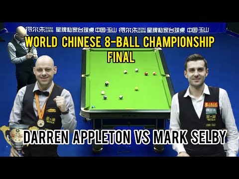 2015 WPA/CBSA World Chinese 8-ball Championship FINAL | D. APPLETON vs M. SELBY race to 21 | PART 2