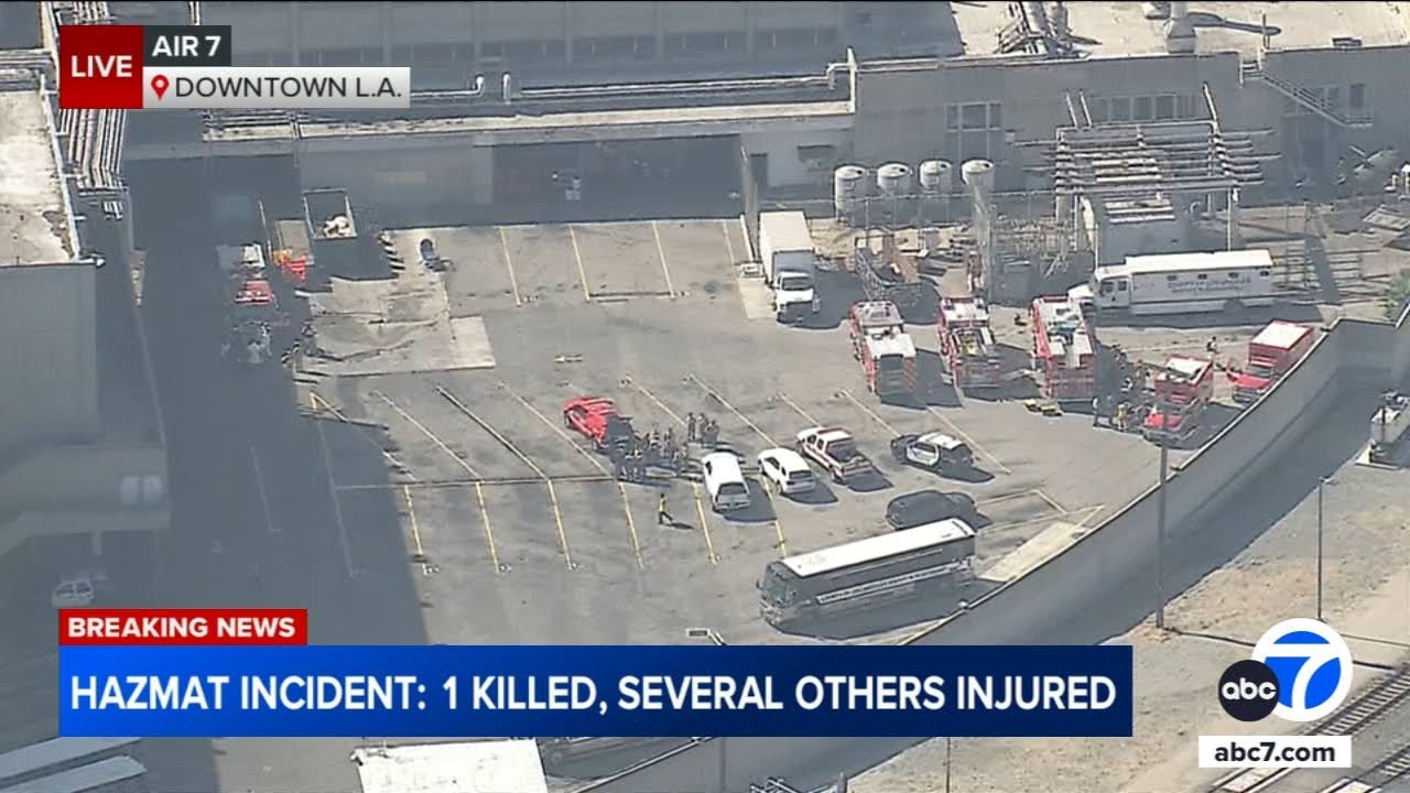 1 dead, 6 others injured after hazmat incident at Men's Central Jail