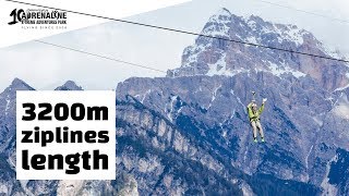 preview picture of video 'Winter Zip Line first in Europe the biggest one'