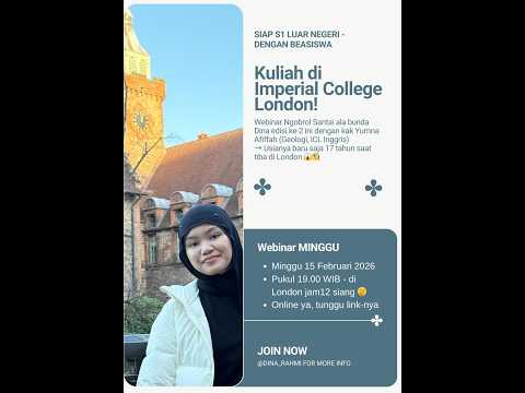 Seri 2: Inggris — Yumna, Imperial College London