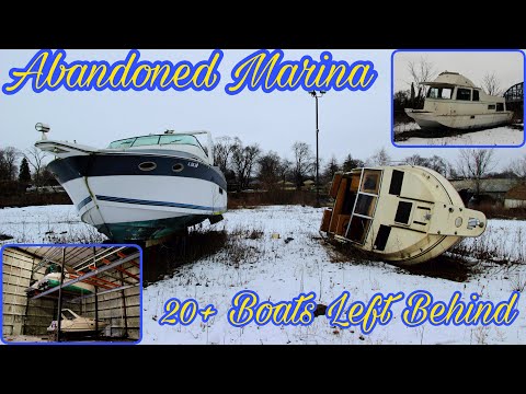 Abandoned Marina (20+ Boats Left Behind!!!)