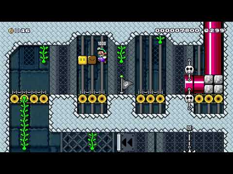 Super Mario Maker 2 Level Showcase: Boom Booms Fortress of Doom Doom