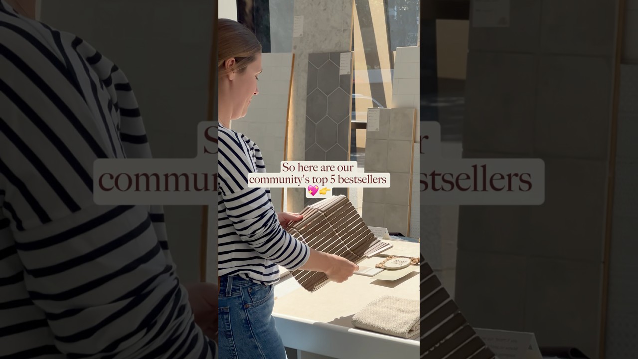 Top 5 customer favourites ✨ Our most-loved tile & tapware picks