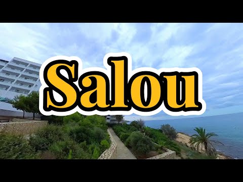 Virtual tour of Llarga Beach in Salou, Costa Dorada, Spain | 360 degrees