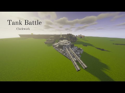 Minecraft Create Clockwork : Tank Battle